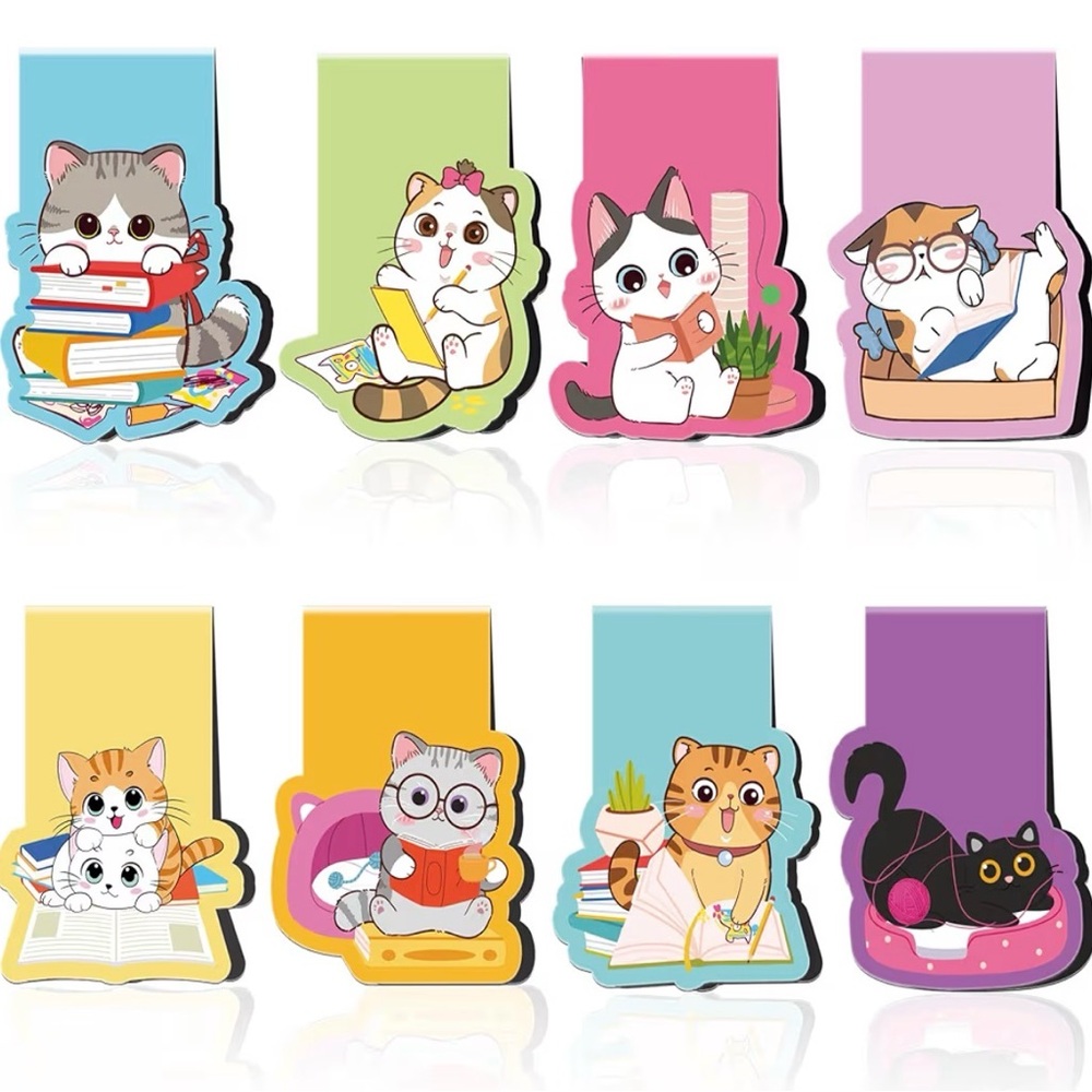 Cat Magnetic Bookmarks